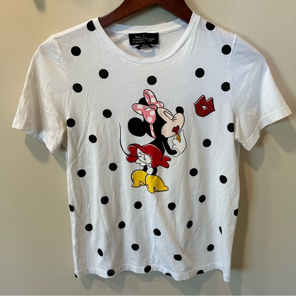 RARE Kate Spade New York x Minnie Mouse Tee - Picture 3 of 6